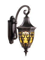 Lampe murale de jardin à LED en aluminium, étanche, de style européen antique rétro classique vintage, pour portail principal extérieur