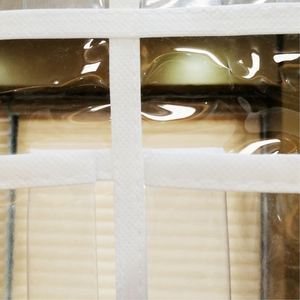 Durable 15-Pocket Clear PVC Wall Storage Bag Door Hanging Transparent Organizer <b>for</b> Snacks <b>Jam</b> <b>Jars</b> Kitchen Pantry - Product Image 4