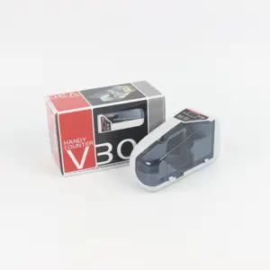 V30 Portable Compact Foreign Currency Dollar Bill Counter Multi-currency Bill Counter Battery Adapter Powered