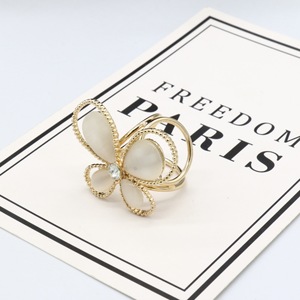 Ladies Hijab Scarf Buckle Pearl Hijab Scarf Accessories Spring Shape Silk Scarf <b>Ring</b> <b>Clip</b> Buckle <b>Ring</b> - Product Image 3