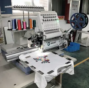 HOT SELL GALAXY HIGH SPEED 1501 TWIN SEQUINS EMBROIDERY MACHINE