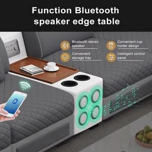 โซฟาผ้าแบบโมดูลาร์เข้ามุม ดีไซน์ทันสมัย คุณภาพสูง นั่งสบาย ทนทาน ฟังก์ชั่นหลากหลาย พร้อมช่องเสียบ <span class=keywords><strong>USB</strong></span> สำหรับชาร์จและฟังเพลง - Product Image 6