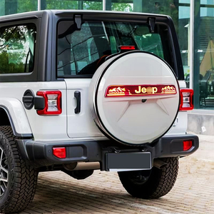 Couverture de <span class=keywords><strong>pneu</strong></span> de secours en ABS durable de haute qualité avec lumières LED pour la décoration et la protection des pneus de voiture <span class=keywords><strong>JEEP</strong></span> <span class=keywords><strong>Wrangler</strong></span> JL JK - Product Image 6