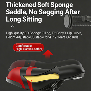 Bicicleta Infantil PANDA para Niños de 3 a 6 Años, Ruedas de 12-20 Pulgadas, Cuadro de Acero, Ruedas de Entrenamiento, Una Sola Velocidad - Product Image 3