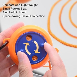 <span class=keywords><strong>Corde</strong></span> de séchage de <span class=keywords><strong>linge</strong></span> de voyage rétractable Portable <span class=keywords><strong>corde</strong></span> à <span class=keywords><strong>linge</strong></span> antidérapante coupe-vent réglable pour <span class=keywords><strong>jardin</strong></span> arrière-cour Camping en plein air - Product Image 5