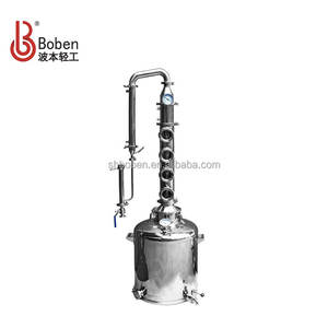 Destilador de <span class=keywords><strong>Alcohol</strong></span> Multifuncional Boben de 150L para Uso Doméstico, Bomba de Acero Inoxidable con Calentamiento Eléctrico para <span class=keywords><strong>Whisky</strong></span>, Ron, Ginebra y Brandy - Product Image 3