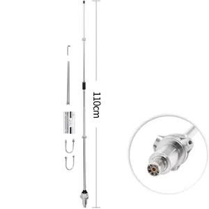เสาอากาศสื่อสาร Tai Tong GMRS 100W 6.0dBi ขั้วต่อ SO239 แบบติดตั้งบนพื้นดิน แนวตั้ง VHF/UHF 144/433MHz ชนิดบัดกรี N Type ตัวเมีย TXSS - Product Image 6