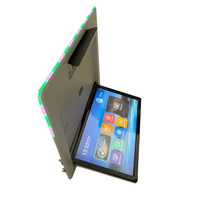 Sistema de Entretenimiento con Monitor de Techo Trasero Abatible para Automóvil Eléctrico de 15.6 Pulgadas, Pantalla Táctil IPS Android, 64RGB, 2 Años de Garantía, para Alphard30