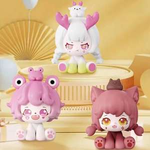 Autentico in Stock <span class=keywords><strong>Manga</strong></span> Trendy Small Zoo Cute Granules Blind Bag Blind Box Trendy Play Cross Border Handheld Ornament - Product Image 1