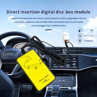 Reproductor de MP3 Coche de 8 pines Coche antiguo no viene con reproductor Bluetooth Reproductor de música MP3 Estuche de CD USB