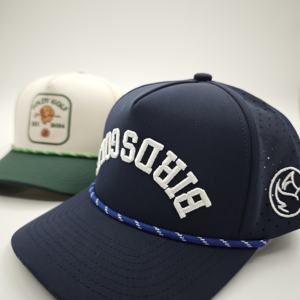 Personalized Waterproof Embroidery Logo Laser Cut Hole Perforated 5 Panel Unisex Sporty Baseball <b>Caps</b> High Leopard Dobby Fruit - Product Image 6