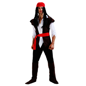 Disfraz <span class=keywords><strong>de</strong></span> Pirata Elegante <span class=keywords><strong>para</strong></span> Hombre en Oferta <span class=keywords><strong>para</strong></span> Cosplay, Juego <span class=keywords><strong>de</strong></span> Rol y <span class=keywords><strong>Halloween</strong></span> - Product Image 3