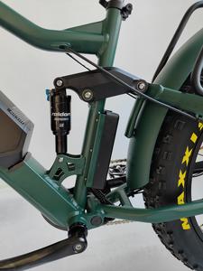 Bicicletta elettrica con motore posteriore diretto in fabbrica da 26 pollici con sospensione completa e grasso pneumatico batteria grande <span class=keywords><strong>Mountain</strong></span> Ebike 48v tensione - Product Image 6