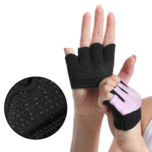 Guantes de Protección para Palmas BunnyHi BZST001, Guantes Antideslizantes de Cuatro Dedos para Entrenamiento de Fitness y Levantamiento de Pesas - Product Image 1