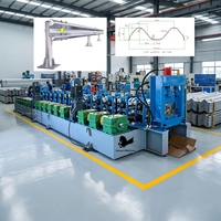Machine de formage à rouleaux pour garde-corps routiers à 2 ondes, haute vitesse, contrôlée par PLC, 45W, fabriquée en Chine par Guangchi