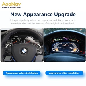 Pantalla LCD Digital para Automóvil BMW Serie 5 F10 F11 F18 GT Serie 6 Serie 7 F01 F02 F03 2013-2019, Tablero de Instrumentos, Velocímetro - Product Image 6