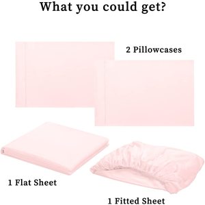 Bộ Ga Trải Giường-Bộ 4 Món, Gồm 1 Khăn Trải Giường, 1 Khăn Trải Giường Và 2 Vỏ Gối, Ga Trải Giường Sang Trọng & Vỏ Gối Có Túi Sâu - Product Image 4