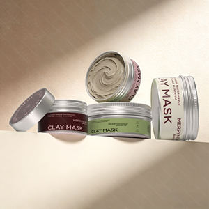 Boîte en aluminium ronde pour cosmétiques de 50g, 80g, 120g, pour masque nettoyant, masque d'argile, avec couvercle à vis, étiquette personnalisée - Product Image 2