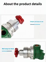 Nouveau modèle – Accessoire de réservoir pour machine de sablage de chantier naval – Vanne de régulation/manipulation pneumatique manuelle du flux abrasif