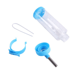 Hamster Water Botte Hanging Water Fountain Automatic Dispenser No Leak Water Feeder <b>for</b> Bunny Chinchilla Guinea Pig Hedgehog - Product Image 4