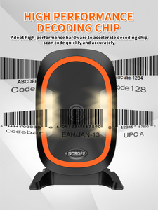Escáner de Código de Barras de Escritorio 2D NORGEE 666, USB Omnidireccional, Zebra <span class=keywords><strong>DS9308</strong></span> en Stock - Product Image 3