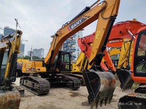 Excavatrice sur chenilles hydraulique SANY SY215C de 21 tonnes, moteur Mitsubishi, modèle 2021, matériel de construction d'occasion à vendre - Product Image 2