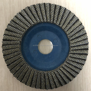 Disque de roue à lamelles diamantées 4 "électrolytique pour alliage dur/aluminium/thermique/HVOF/tungstène-Fournisseur ODM - Product Image 2