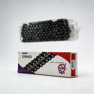 Chaîne de <span class=keywords><strong>moto</strong></span> en acier inoxydable robuste 428H, 116 maillons - Product Image 3