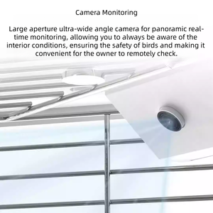 USMILEPET akıllı Pet kabin akıllı kuş kafesi papağan kafesi dolaşım sıcaklık kontrollü oda App kuş kafesi için kontrollü - Product Image 4