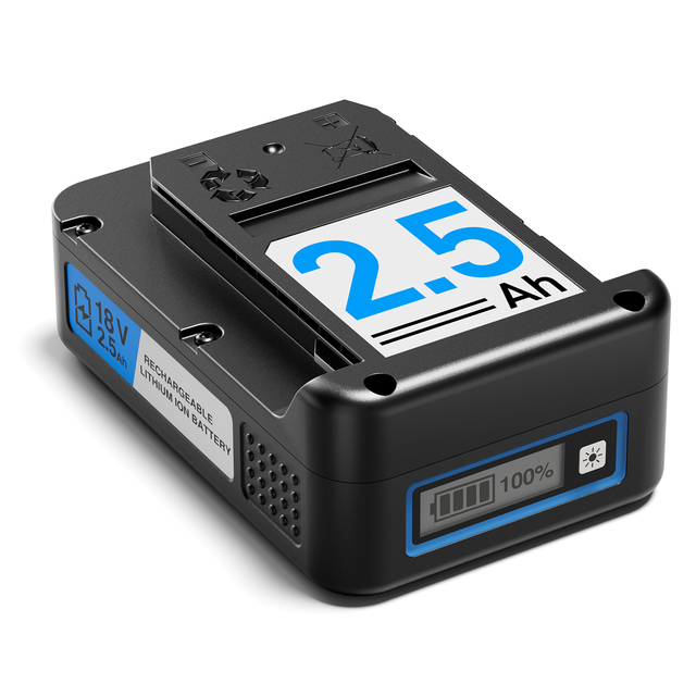 Replacement Battery for Ksrcher Battery Power 18/50. Compatible with Kkarcher 18V Cordless Power Tools - 2.5 a Optional Capacity