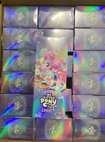 My Little Pony Glow Moon Edition Wave 5 Boîte de boosters de cartes à collectionner Skate Party Anime Foil Collection Cards Cadeaux Jouets