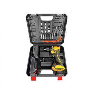 Perceuse à percussion sans fil professionnelle 21V sans balais, 2500 tr/min, avec 2 batteries au lithium pour la construction (vente en gros) - Product Image 3