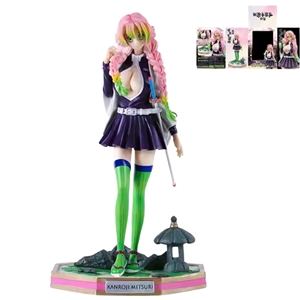<span class=keywords><strong>Figura</strong></span> Coleccionable de PVC de 25 cm de Kanroji <span class=keywords><strong>Mitsuri</strong></span> de Demon Slayer, Juguete de Plástico, <span class=keywords><strong>Figura</strong></span> de Anime de Demon Slayer Kanroji <span class=keywords><strong>Mitsuri</strong></span> - Product Image 1