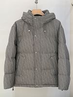 Ventes chaudes, veste d'hiver à fermeture éclair personnalisée de haute qualité pour hommes, logo imprimé, veste en duvet de coton pour hommes