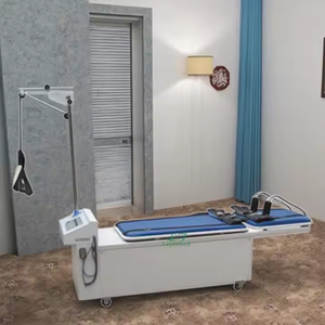 LTSO06 tempat tidur terapi fisik, layar LCD traksi Lumbar dan serviks medis harga murah - Product Image 5