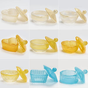 Tazón para Lavado de Uñas, Cuadrado, para Líquido de Uñas, Almacenamiento de Polvo, Monómero, Cristal, Antiderrames - Product Image 4