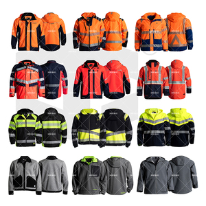 Giacca Fluorescente ad Alta Visibilità JIADE <span class=keywords><strong>Serie</strong></span> WorkPro per Uomo, Abbigliamento da Lavoro Outdoor Antivento e Caldo, OEM - Product Image 5