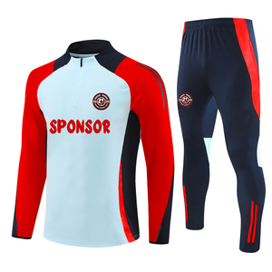 Tuta da Calcio Autunno Inverno 2024 2025 per Uomo e Bambini, Abbigliamento Sportivo a Maniche Lunghe in Poliestere - Product Image 6