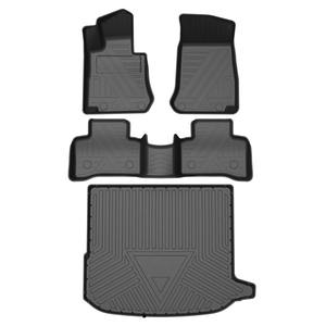 Design de luxe ensemble complet antidérapant noir 3D TPE <span class=keywords><strong>tapis</strong></span> de sol de voiture <span class=keywords><strong>tapis</strong></span> de coffre <span class=keywords><strong>tapis</strong></span> de voiture pour <span class=keywords><strong>mercedes</strong></span>-benz GLC coupé 2017-2023 - Product Image 2