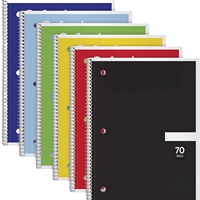 Carnet de notes à spirale doublée Carnet de notes à couverture rigide Journaux d'écriture A5 160 pages 80 feuilles B5 A6 Logo cadeau avec sangle d'écriture