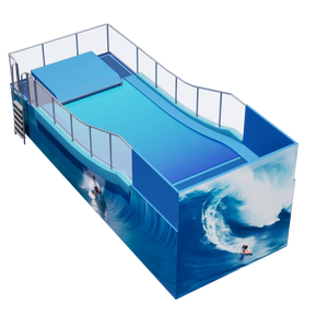 Équipement de parc aquatique Surf Mobile Simulator Sheet Wave Flowrider Surfriding Pool Machine l'ultime ensemble de piscines de surf à vendre - Product Image 1