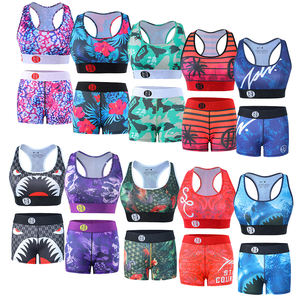 Completo Intimo Firmato Taglie Forti da Donna, Reggiseno e Boyshort 2 Pezzi, Lingerie da Donna, Mutandine Sportive Sexy per Ragazze - Product Image 3