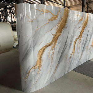 Pegatinas de pared de mármol modernas, autoadhesivas impermeables a prueba de humedad para dormitorio, baño, renovación, decoración de sala de estar - Product Image 2