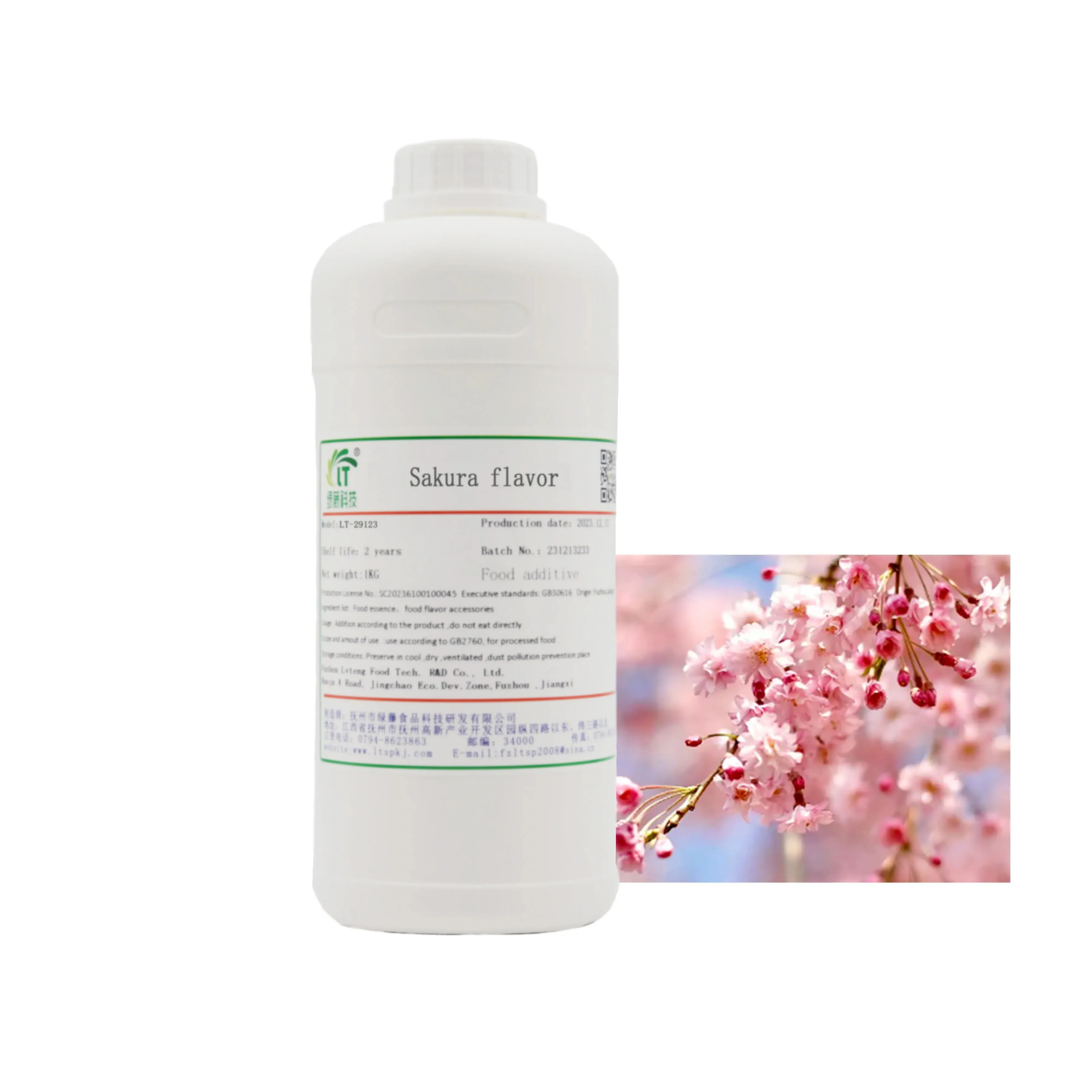 Fragancia y sabor de primera calidad Sakura Flavor para diversas aplicaciones