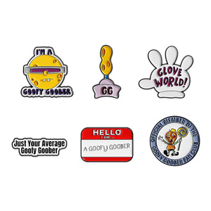 Funny USA anime quote Goofy Goober badge - Product Image 1