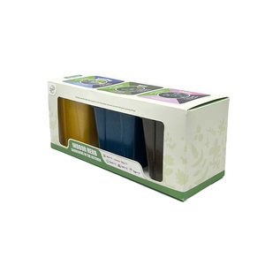 Pioneera Kit de <span class=keywords><strong>d</strong></span>émarrage de pot de plantes en fibre de riz biodégradable pour les semis <span class=keywords><strong>d</strong></span>'herbes et de légumes <span class=keywords><strong>d</strong></span>'intérieur - Product Image 2