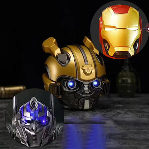 <span class=keywords><strong>Transformers</strong></span> <span class=keywords><strong>Bumblebee</strong></span> pour haut-parleur de bureau, caisson de basses puissant en plastique, pour la maison, téléphone portable, cadeau, Iron Man Optimus <span class=keywords><strong>Prime</strong></span> - Product Image 2