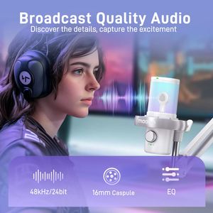 ไมโครโฟนเกมมิ่ง Maono DM40 Pro แบบ USB พร้อมระบบเปลี่ยนเสียง AI รองรับการเ<span class=keywords><strong>ช</strong></span>ื่อมต่อคอมพิวเตอร์ โทรศัพท์มือถือ และซอฟต์แวร์ - Product Image 4