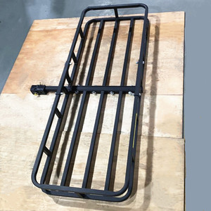 Panier de rangement pour bagages détachable de 500 lb pour <span class=keywords><strong>camion</strong></span>, SUV, fourgonnette, voiture, remorque, support de remorque robuste, pliable, <span class=keywords><strong>porte</strong></span>-bagages - Product Image 2