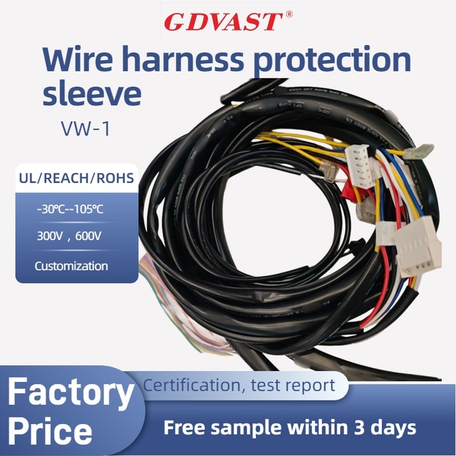 PVC Electrical Conduit Flameproof Non-Shrink 300V 600V Protective Sleeve for Motor and Transformer insulation sleeve